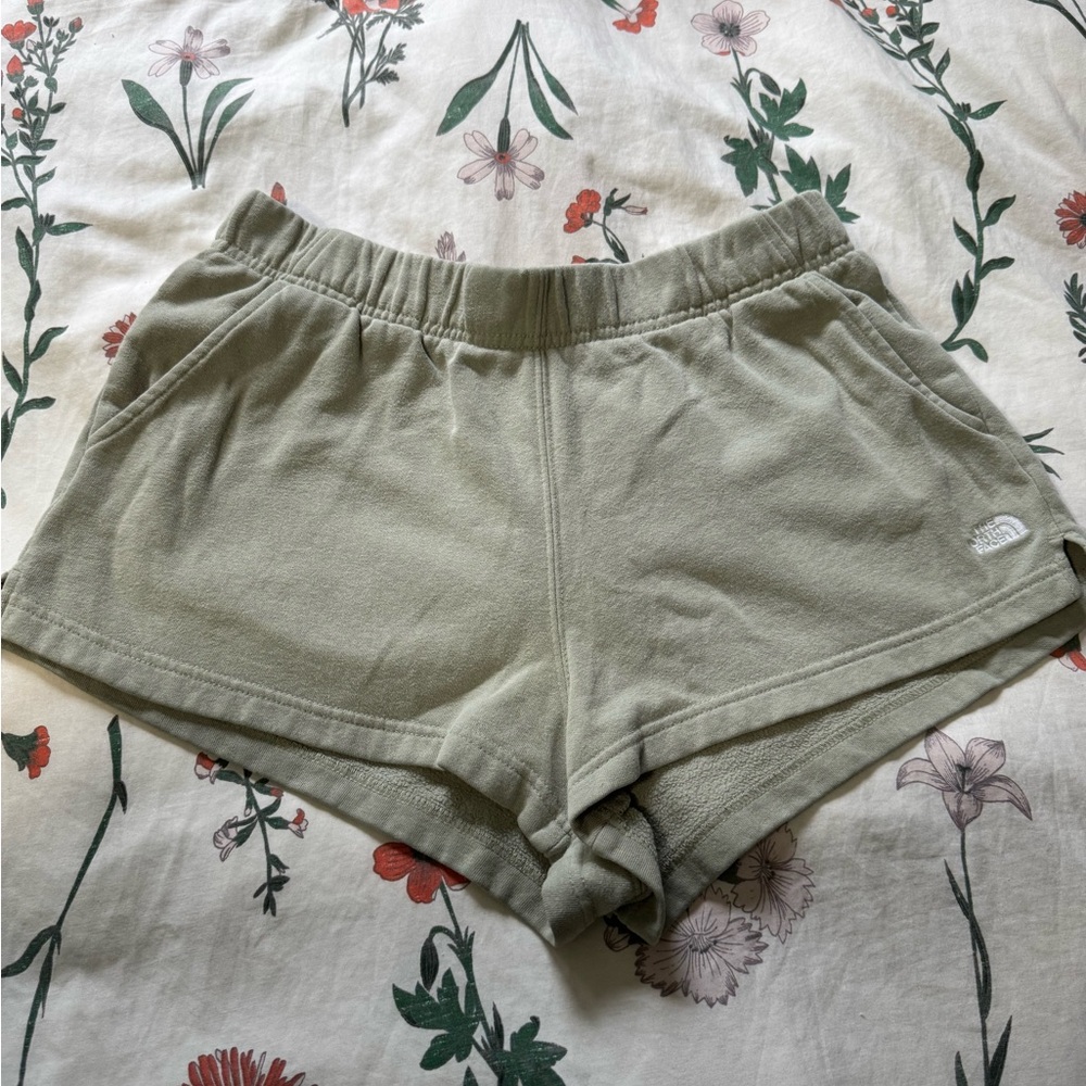 The North Face Women's Sage Green Athletic Shorts